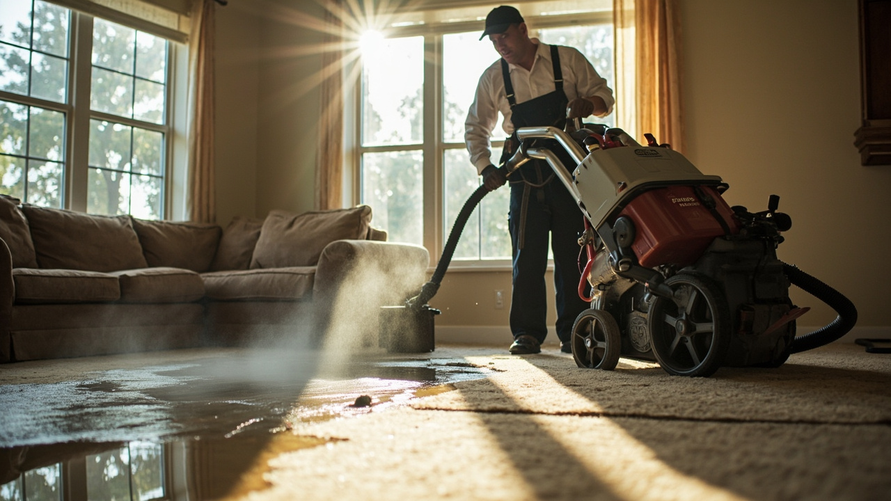 Carpet Water Extraction in Tampa – 24/7 Emergency Response to Prevent Mold and Structural Damage
