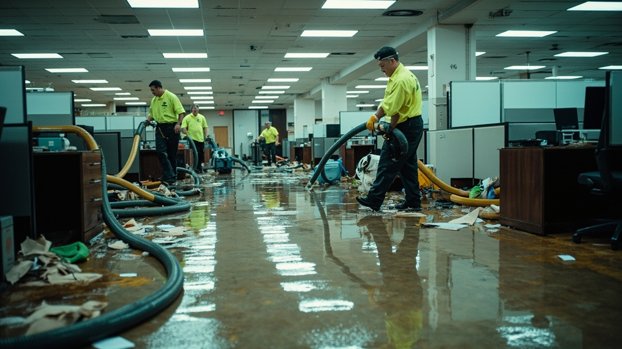 Commercial Water Damage Restoration in Tampa | Minimize Downtime and Protect Your Business Continuity