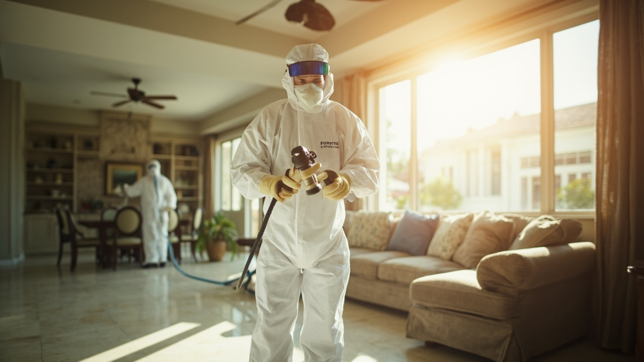 Sanitization & Odor Removal in Tampa – Eliminate Contamination and Restore Air Quality After Water Damage