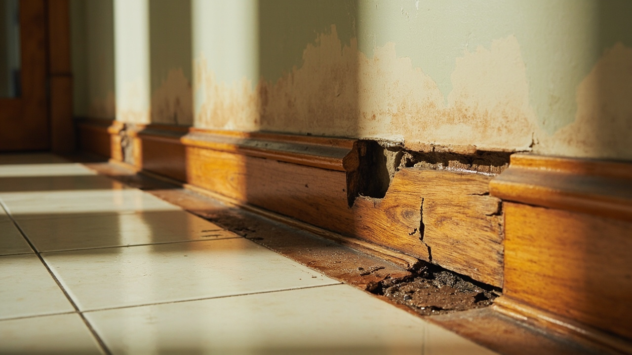 Swollen Baseboards & Trim in Tampa – Expert Diagnosis and Permanent Repair Solutions