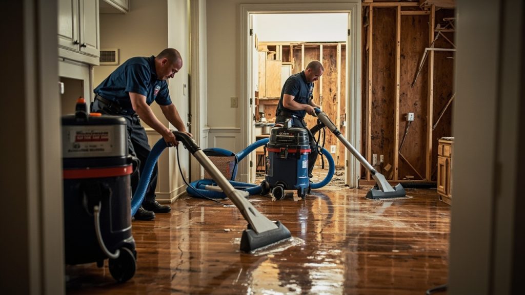 Water Mitigation vs Restoration in Tampa FL 33602