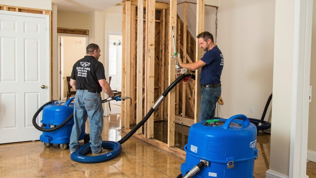 Fast help for emergency water damage restoration i