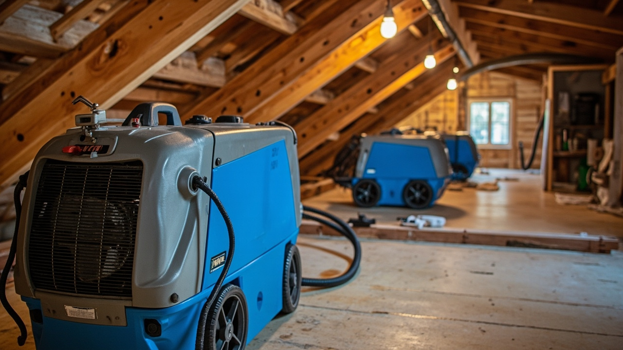 Fixing Water Damage From a Leaky Roof or AC Unit in Your Keystone Attic