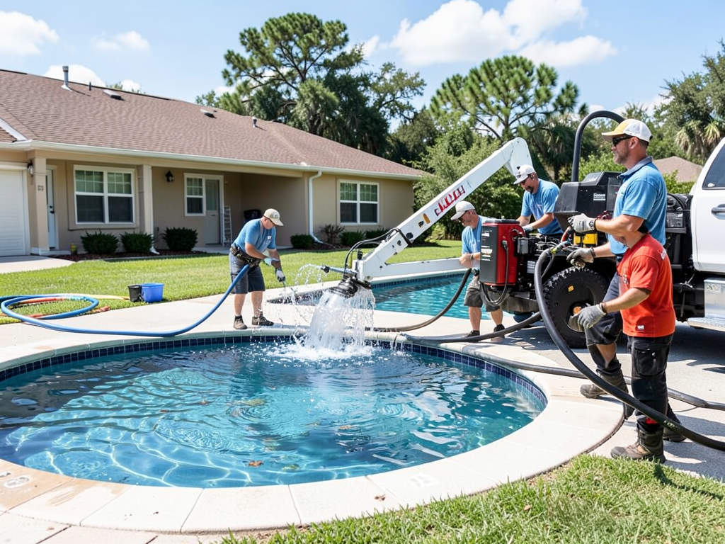 Handling a Pool Overflow and Flood Damage in Your Lithia Backyard and Home