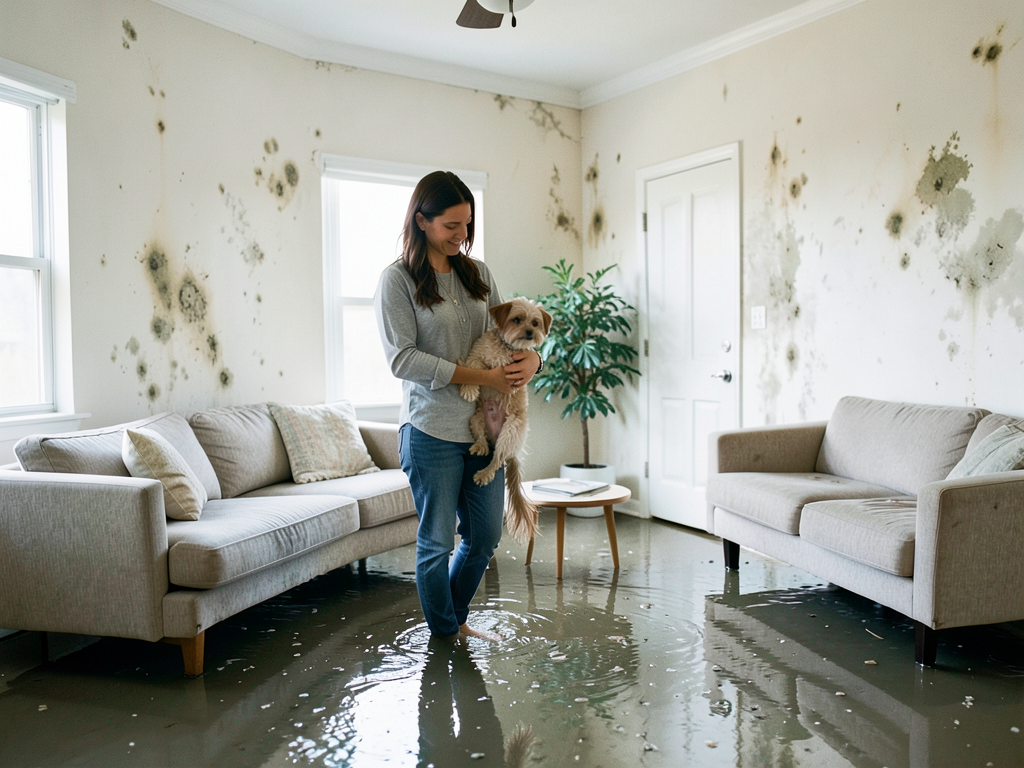 Keeping Your Pets Safe from Toxic Mold After a Flooding Event in Tampa Heights