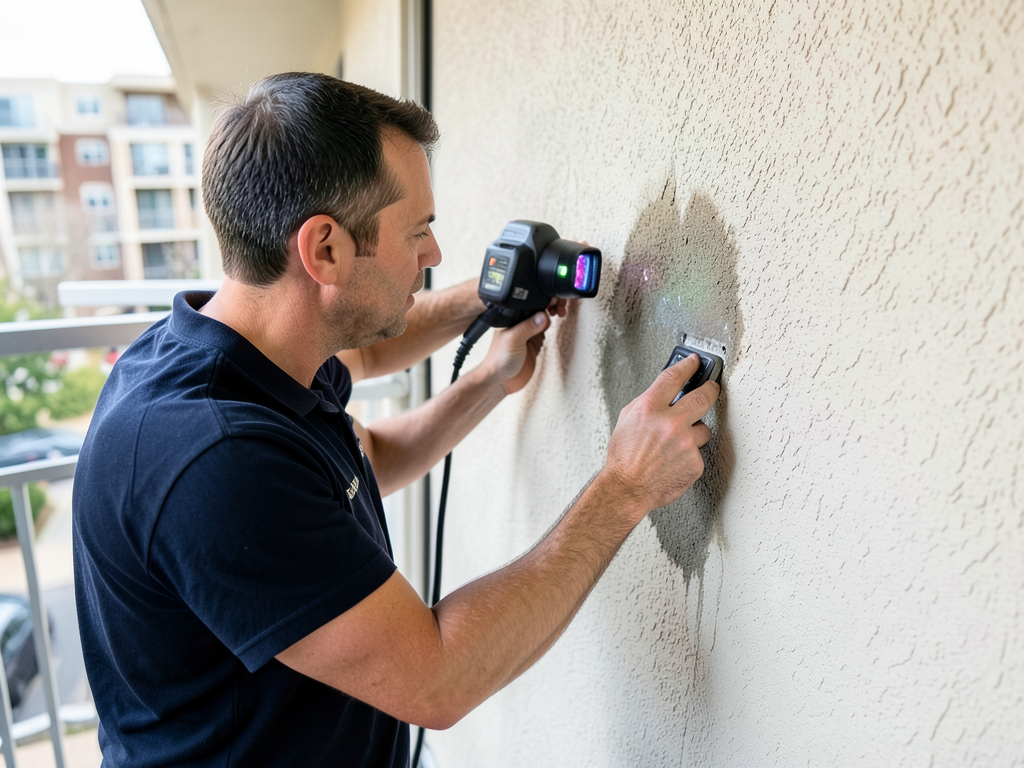 Repairing balcony water leaks in your channelside