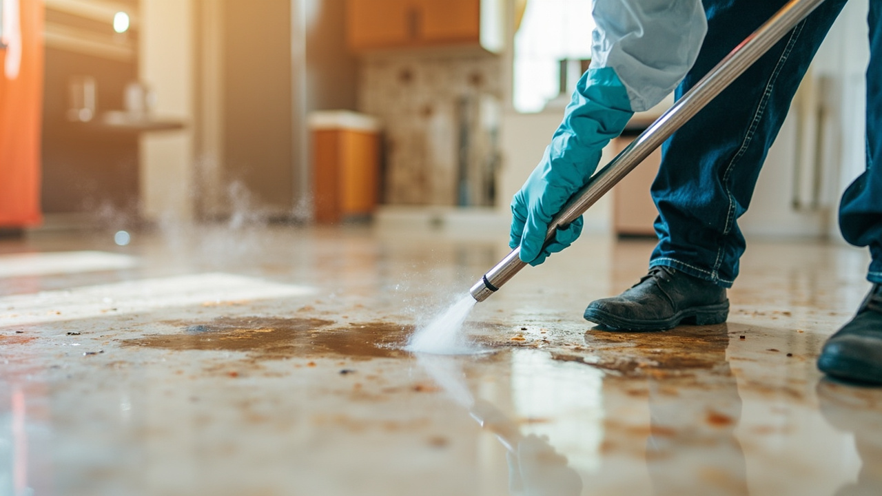 Sanitary Sewage Cleanup and Toilet Overflow Repair in Palma Ceia