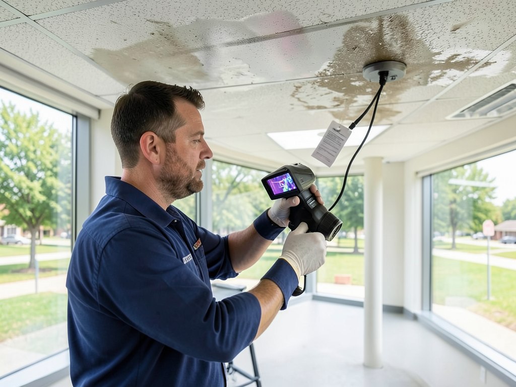 The dangers of leaving a small ceiling leak unfixe